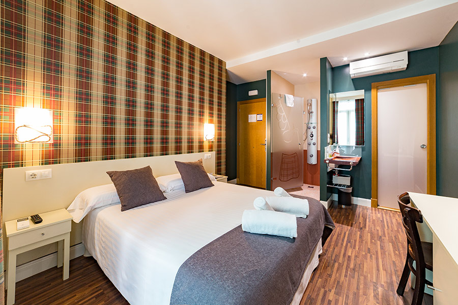 Glasgow Zimmer im UR-alde Hotel in San Sebastian